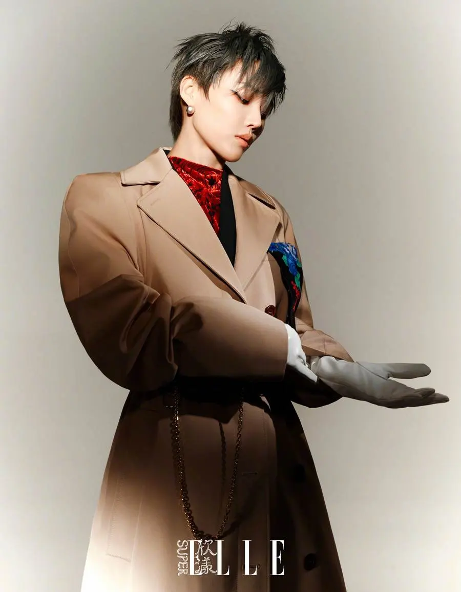 Liu Yuxin @ SuperELLE China December 2022