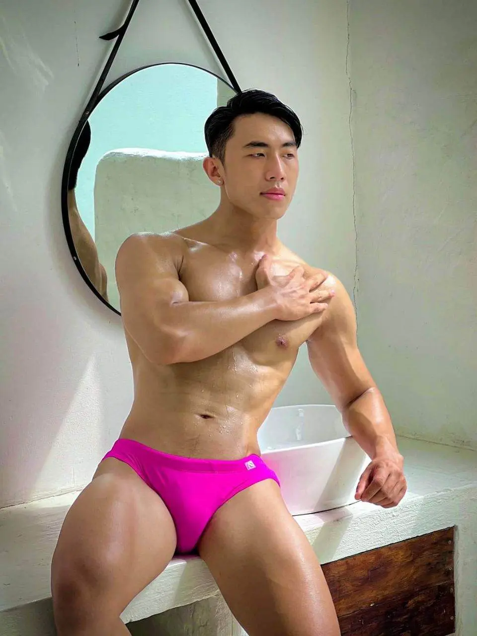 ให้มันเป็นสีชมพู