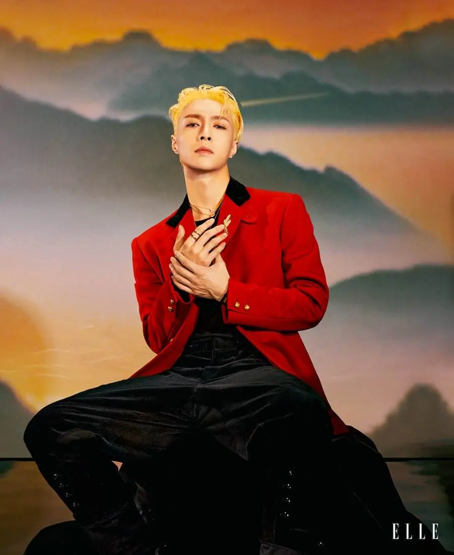 Lay Zhang @ ELLE Singapore December 2022