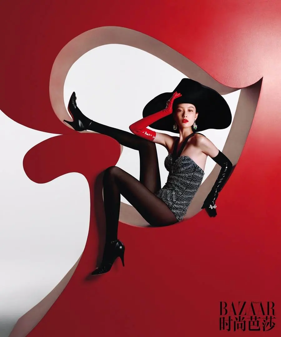 NiNi @ Harper's BAZAAR China January 2023