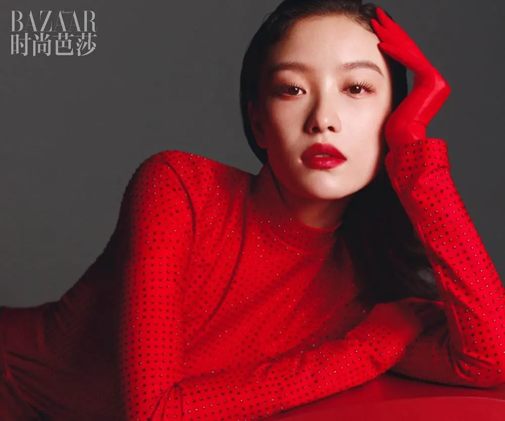 NiNi @ Harper's BAZAAR China January 2023