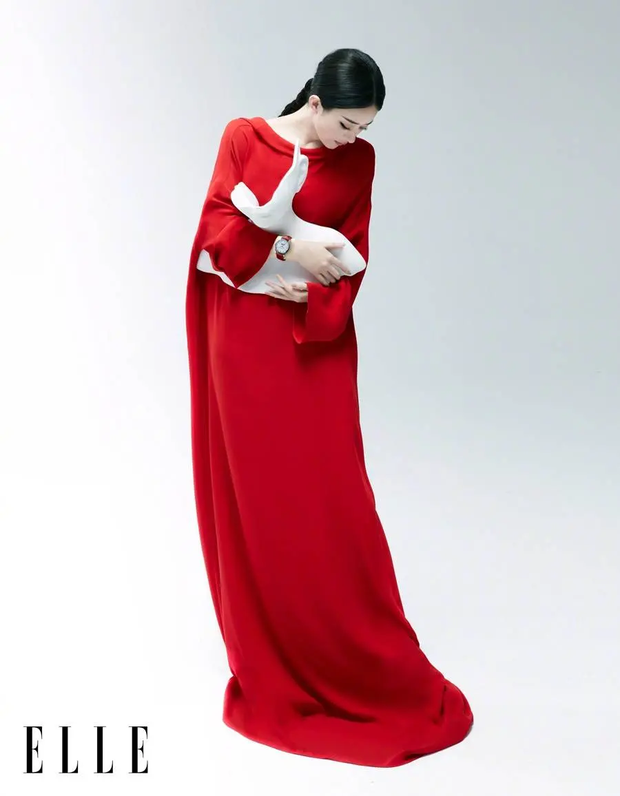 Zhao Liying @ ELLE China January 2023