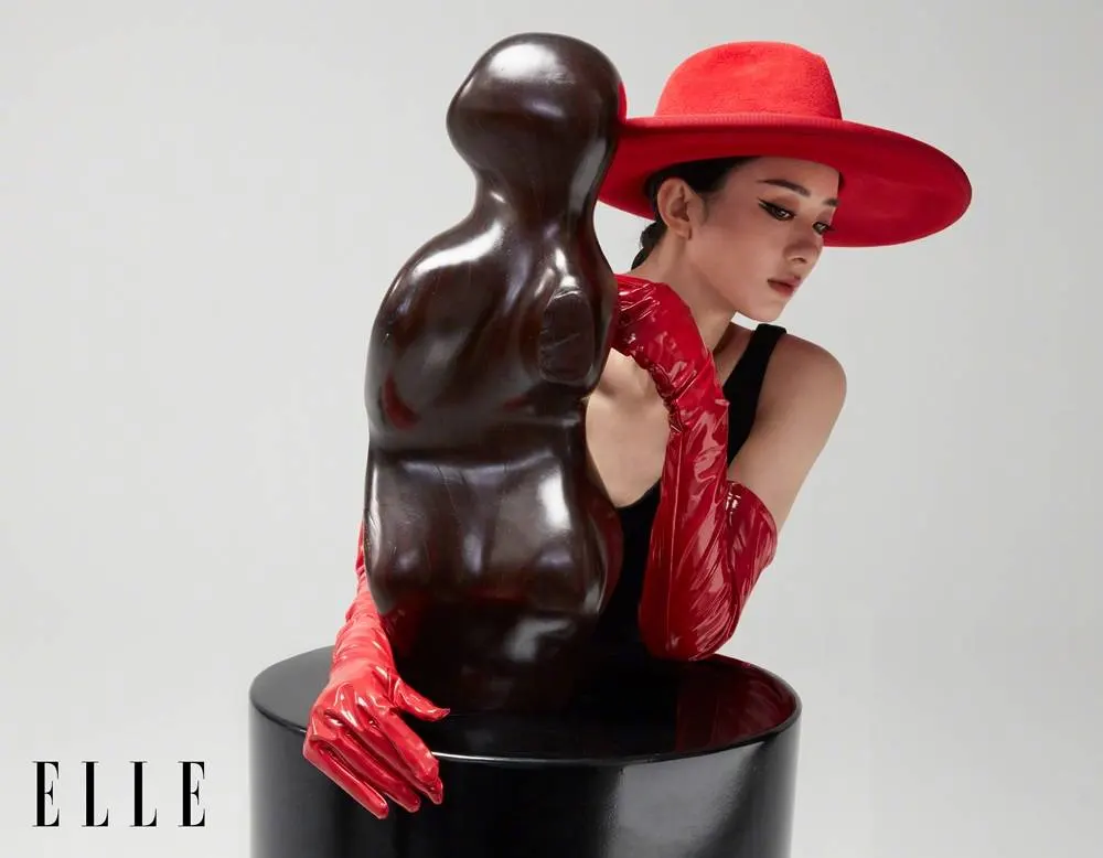 Zhao Liying @ ELLE China January 2023
