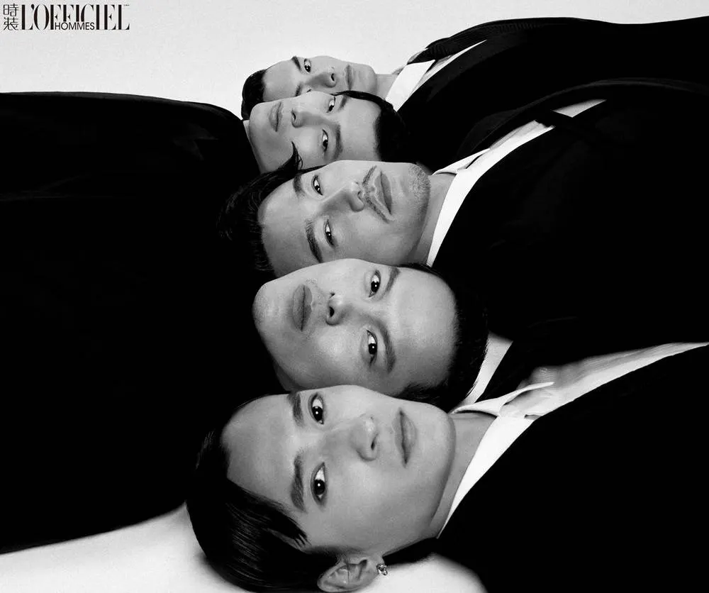 HuBing @ L&rsquo;Officiel Hommes China January 2023