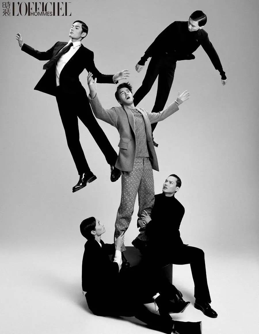 HuBing @ L&rsquo;Officiel Hommes China January 2023