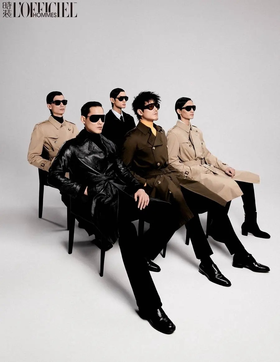 HuBing @ L&rsquo;Officiel Hommes China January 2023