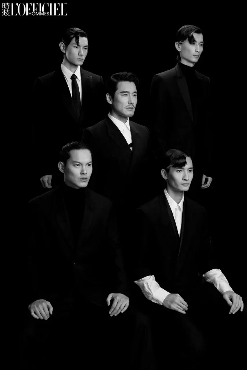 HuBing @ L&rsquo;Officiel Hommes China January 2023
