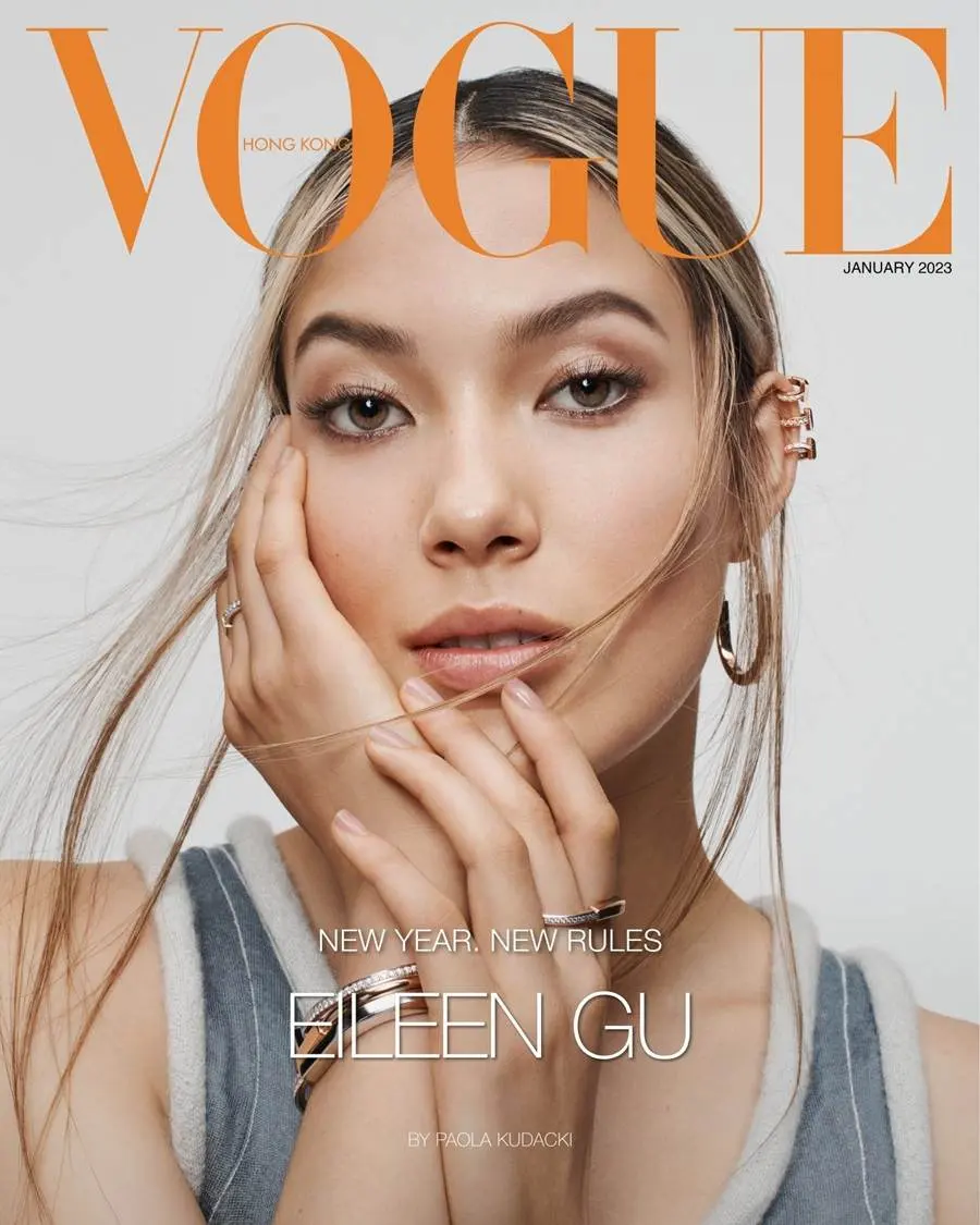 Eileen Gu @ VOGUE HK January 2023