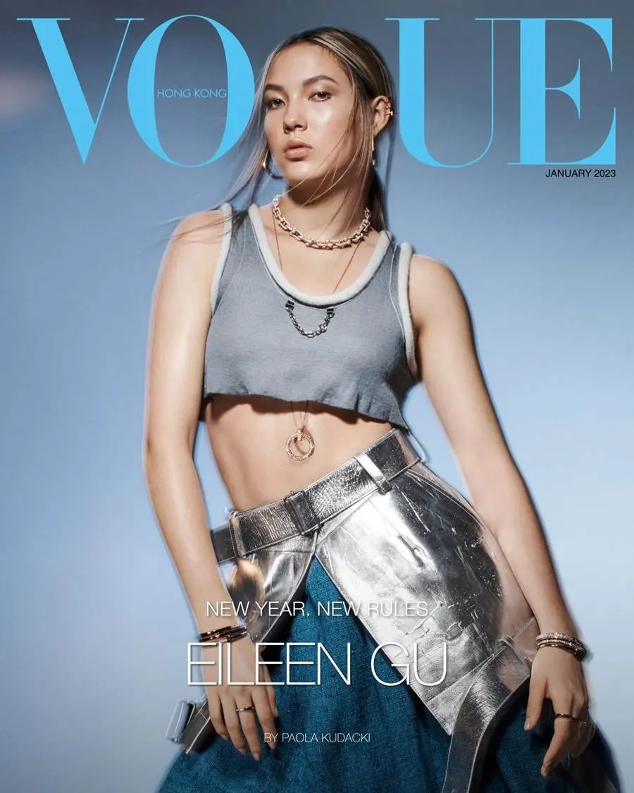 Eileen Gu @ VOGUE HK January 2023
