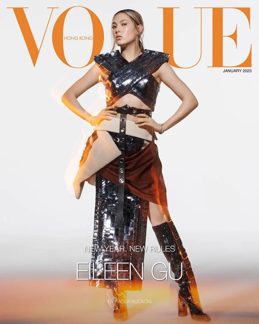 Eileen Gu @ VOGUE HK January 2023