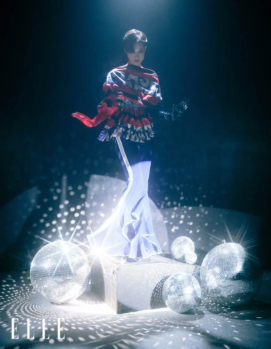 Chris Lee @ ELLE China January 2023