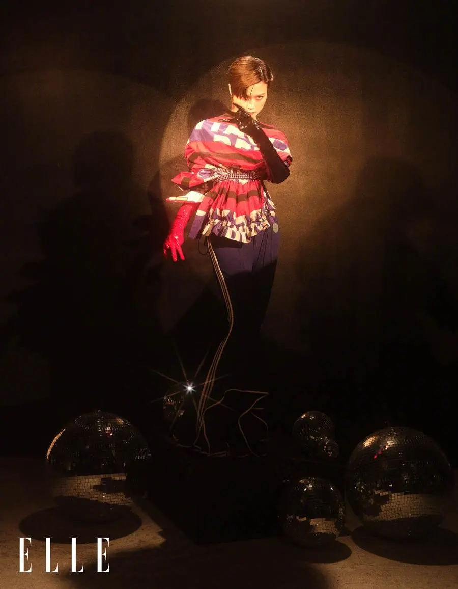 Chris Lee @ ELLE China January 2023