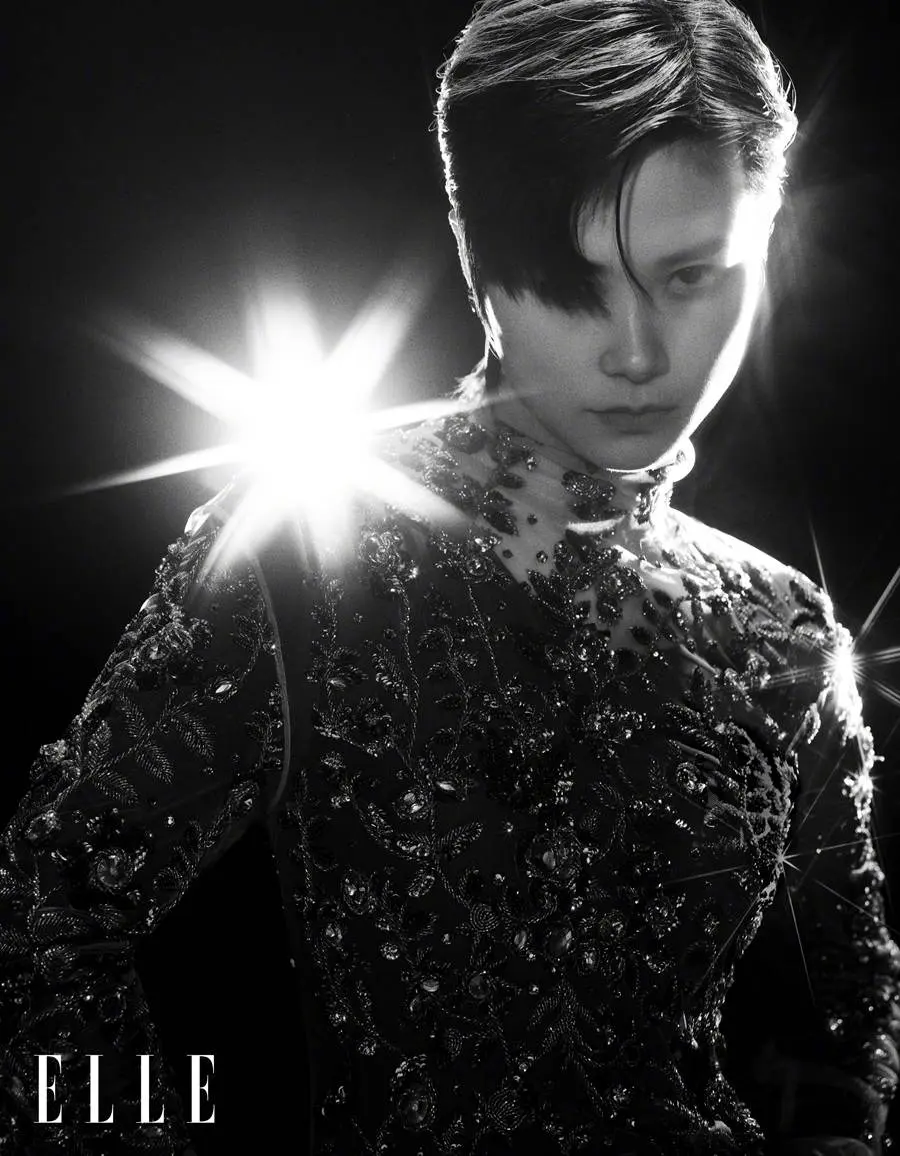 Chris Lee @ ELLE China January 2023