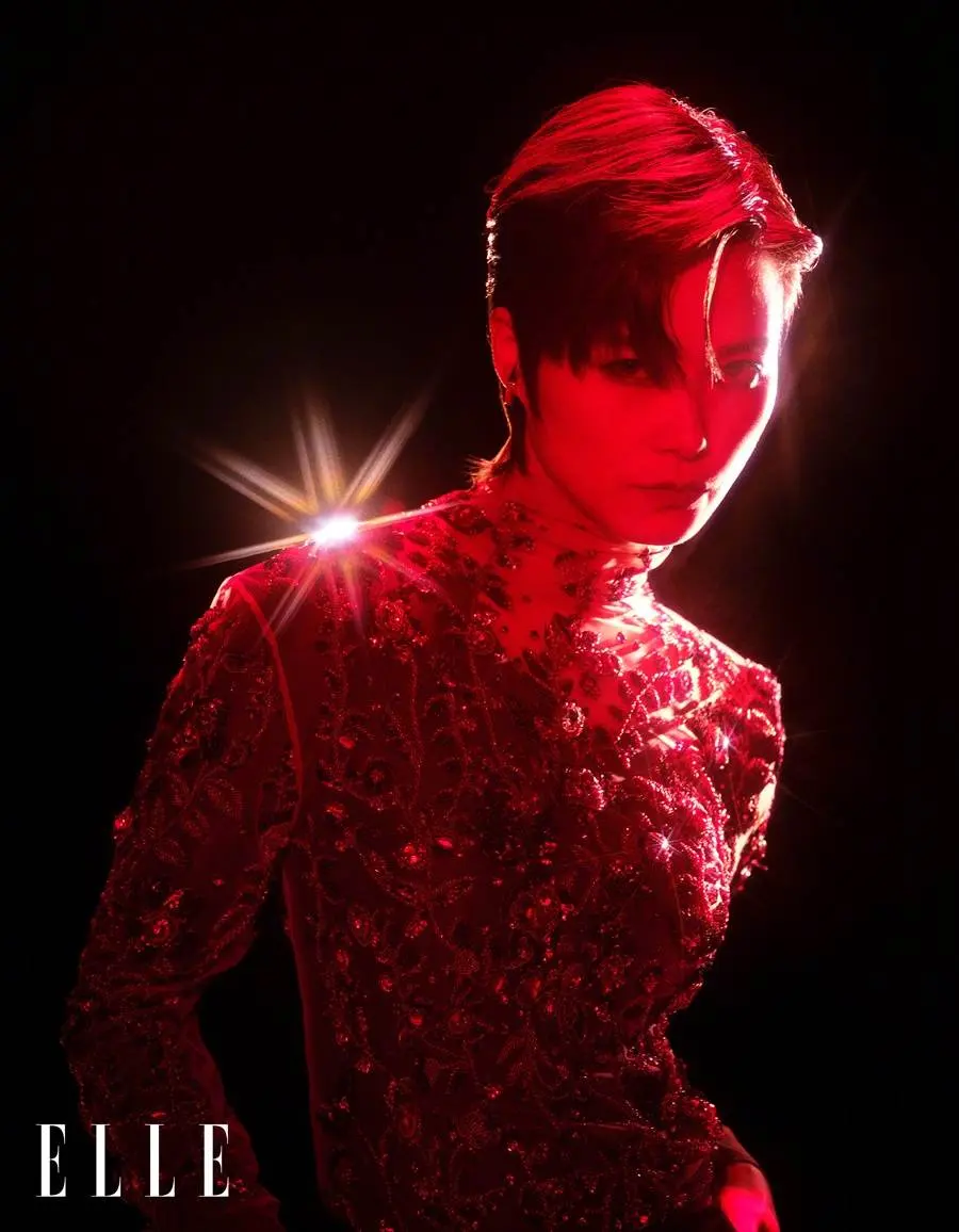 Chris Lee @ ELLE China January 2023