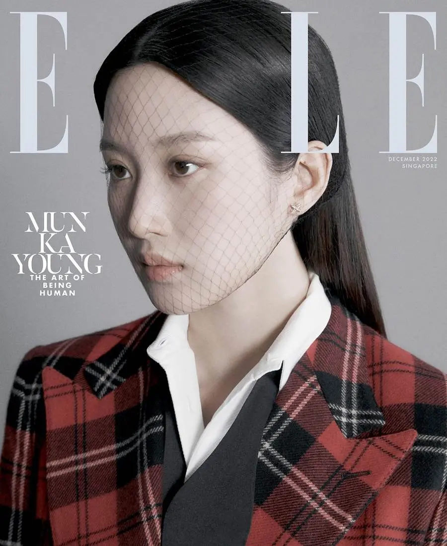 Mun Ka Young @ ELLE Singapore December 2022
