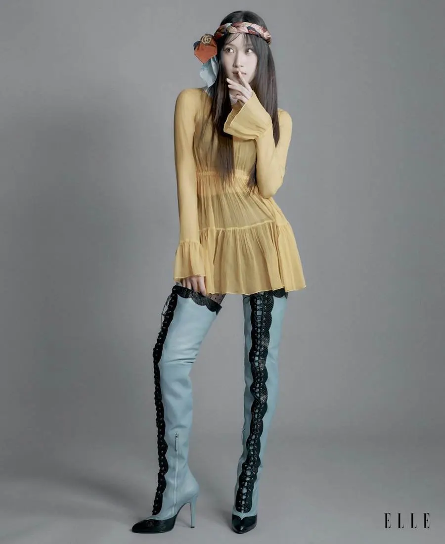 Mun Ka Young @ ELLE Singapore December 2022