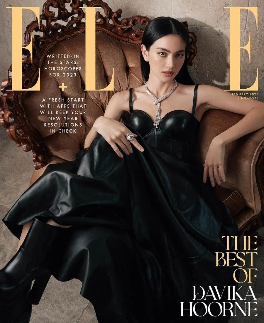ใหม่-ดาวิกา โฮร์เน่ @ ELLE Singapore January  2023