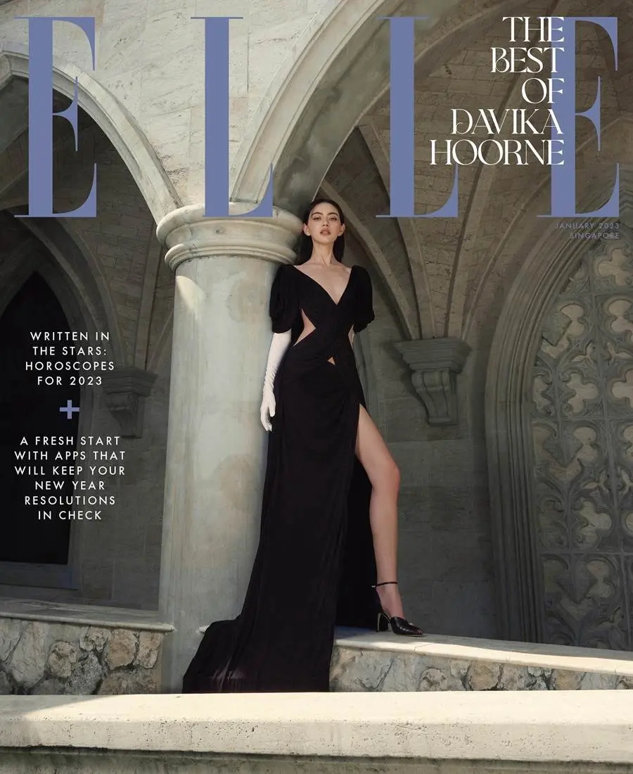 ใหม่-ดาวิกา โฮร์เน่ @ ELLE Singapore January  2023
