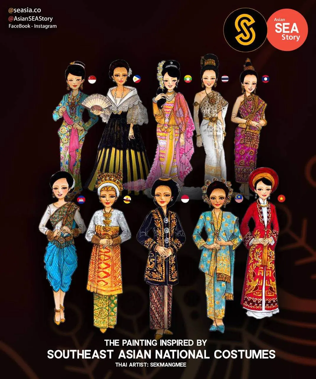 Southeast Asian National Costumes!