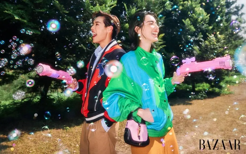ใหม่-ดาวิกา & บิวกิ้น-พุฒิพงศ์ @ Harper's BAZAAR Thailand January 2023