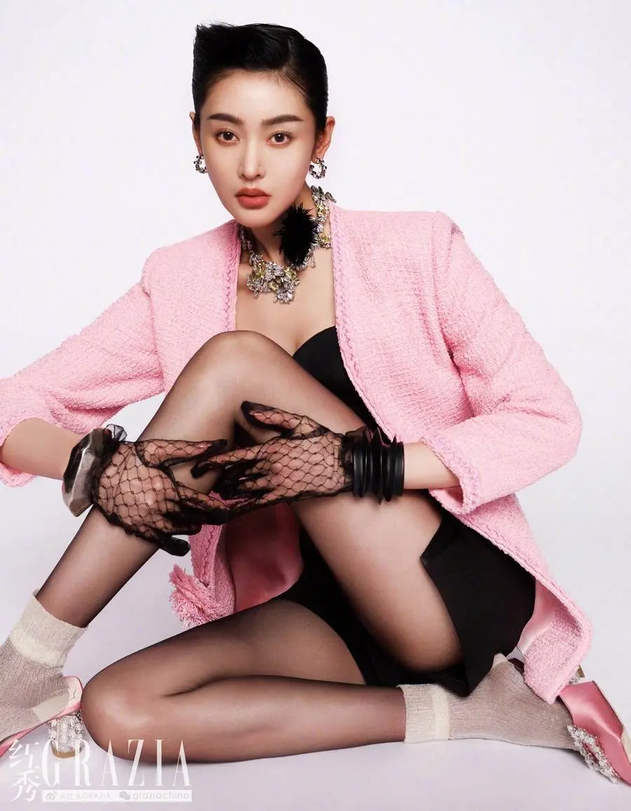ZhangTianai @ Grazia China January 2023