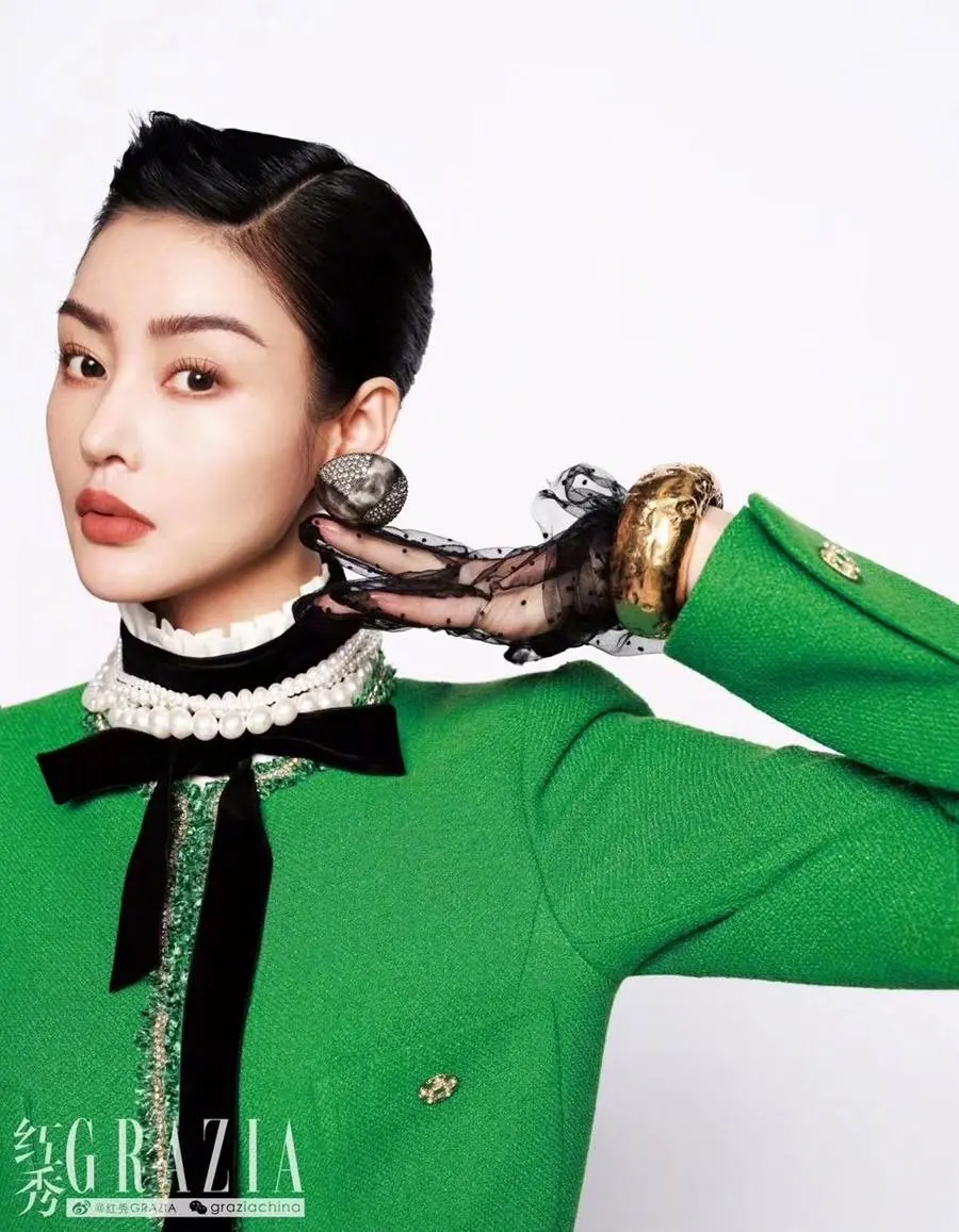 ZhangTianai @ Grazia China January 2023