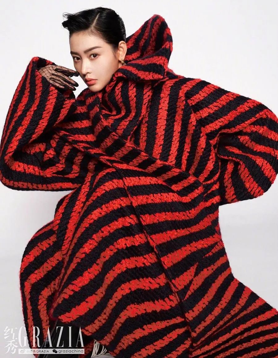ZhangTianai @ Grazia China January 2023