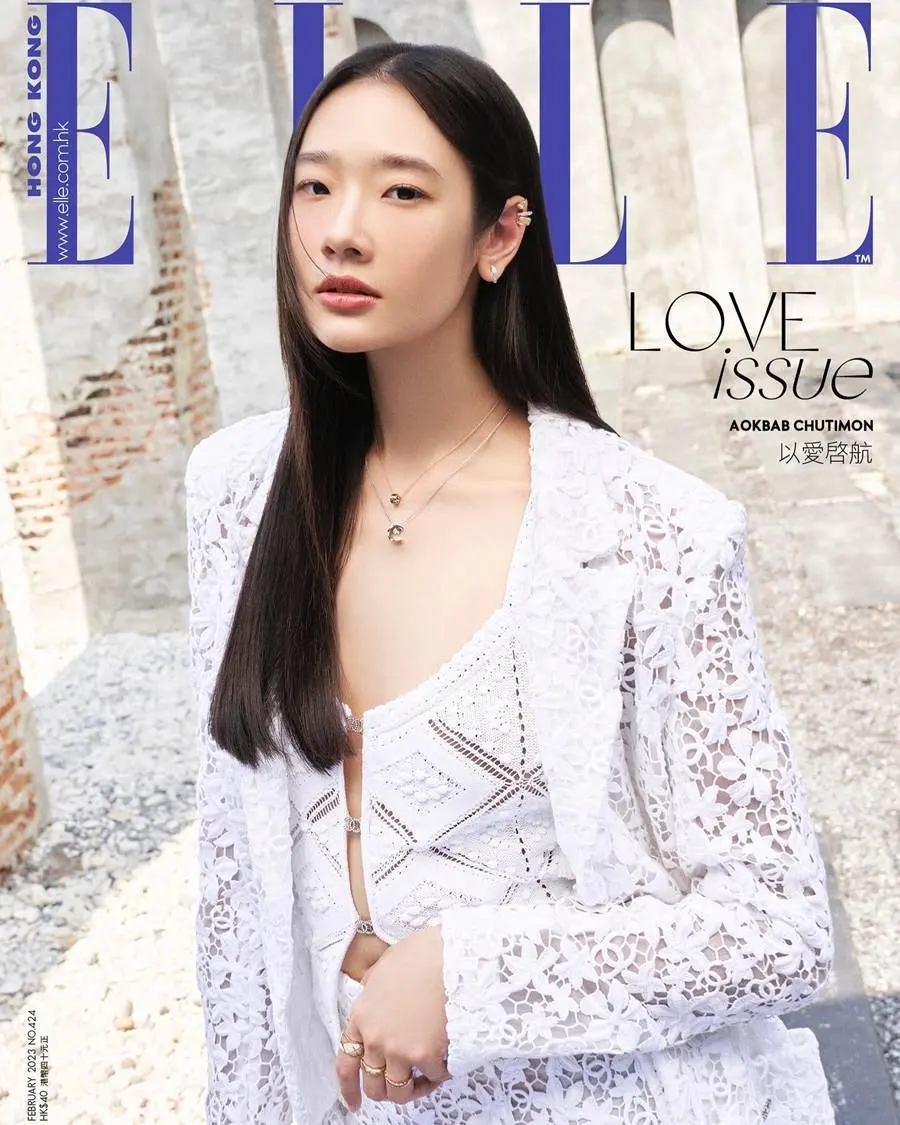 ออกแบบ ชุติมณฑน์ @ ELLE HK February 2023