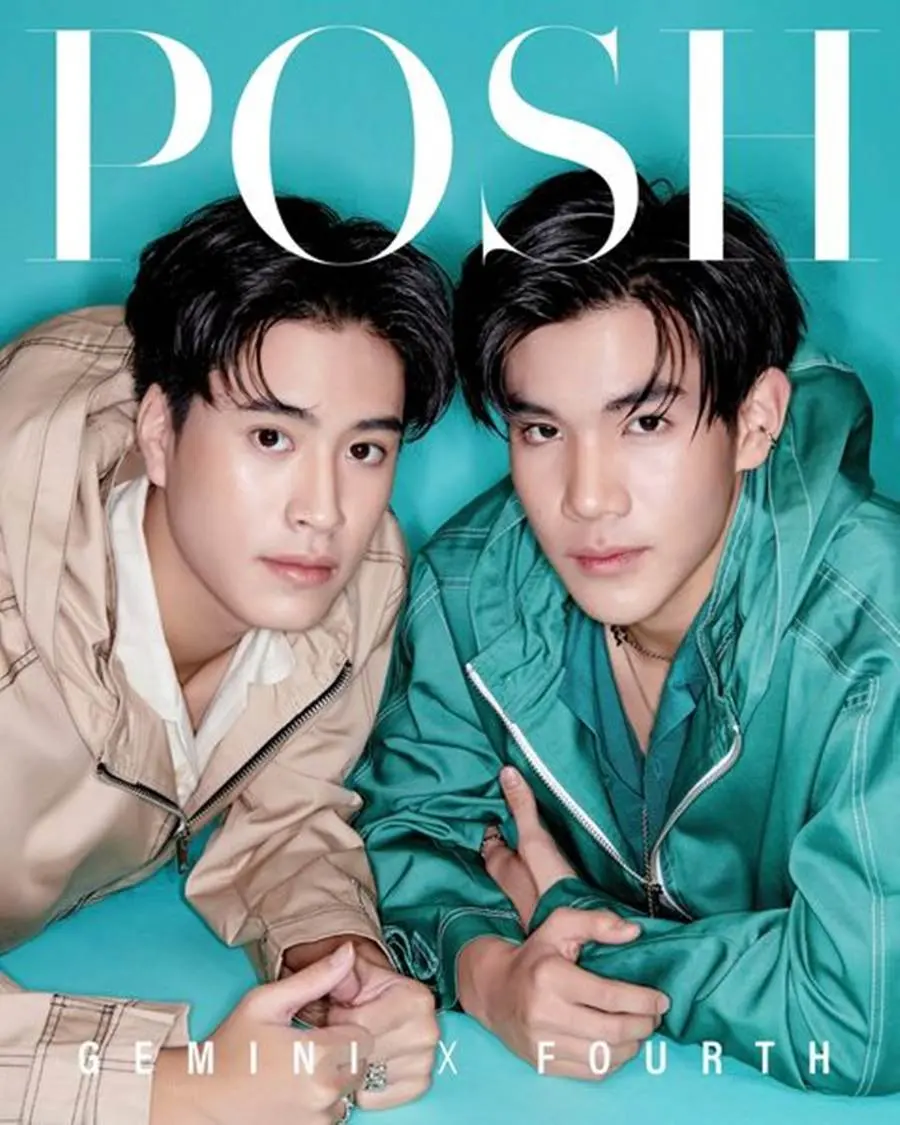 เจมีไนน์-นรวิชญ์ & โฟร์ท-ณัฐวรรธน์ @ POSH Magazine Thailand