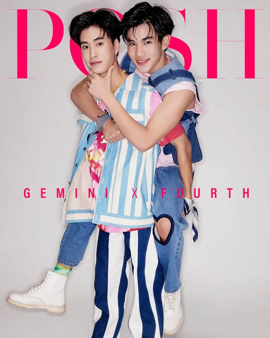 เจมีไนน์-นรวิชญ์ & โฟร์ท-ณัฐวรรธน์ @ POSH Magazine Thailand