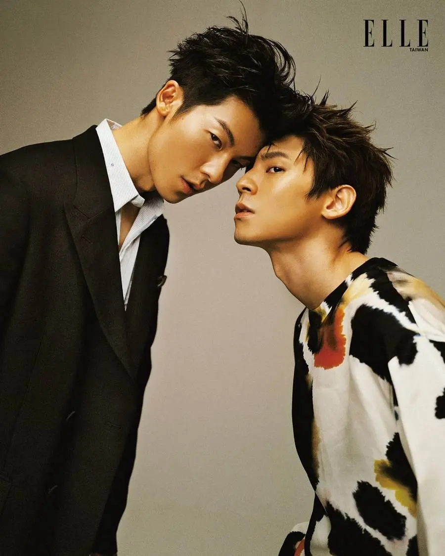 Greg Hsu & Austin Lin @ ELLE Taiwan February 2023