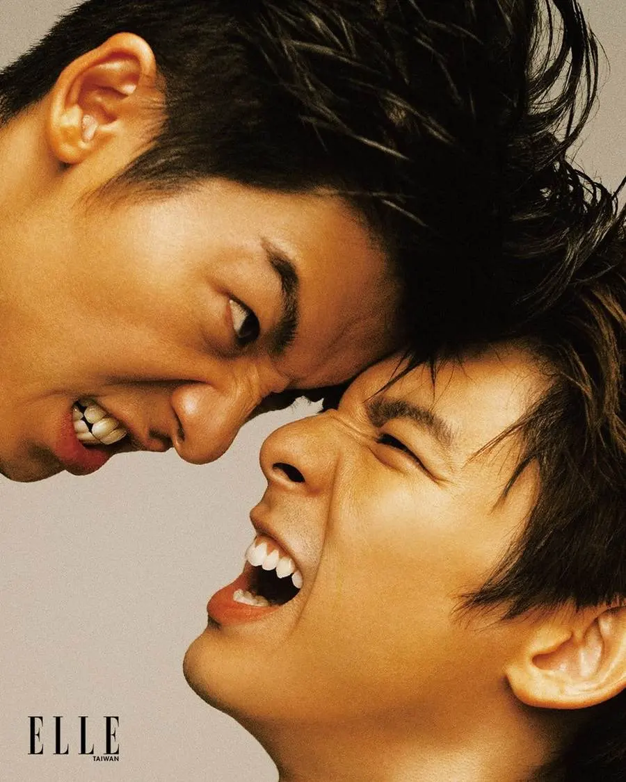Greg Hsu & Austin Lin @ ELLE Taiwan February 2023