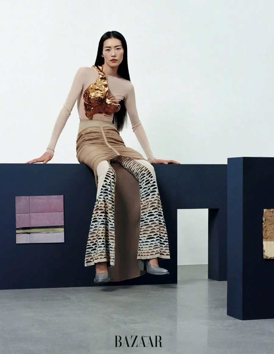 Liu Wen @ Harper's BAZAAR China March 2023