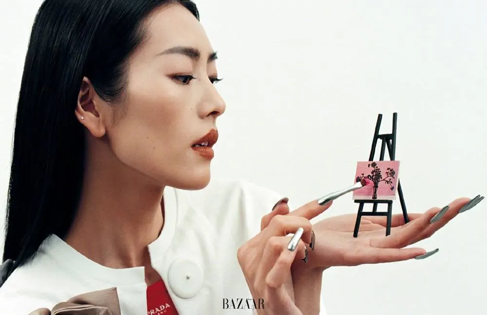 Liu Wen @ Harper's BAZAAR China March 2023