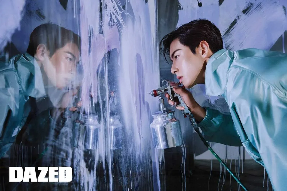 Cha Eun Woo @ DAZED Korea March 2023