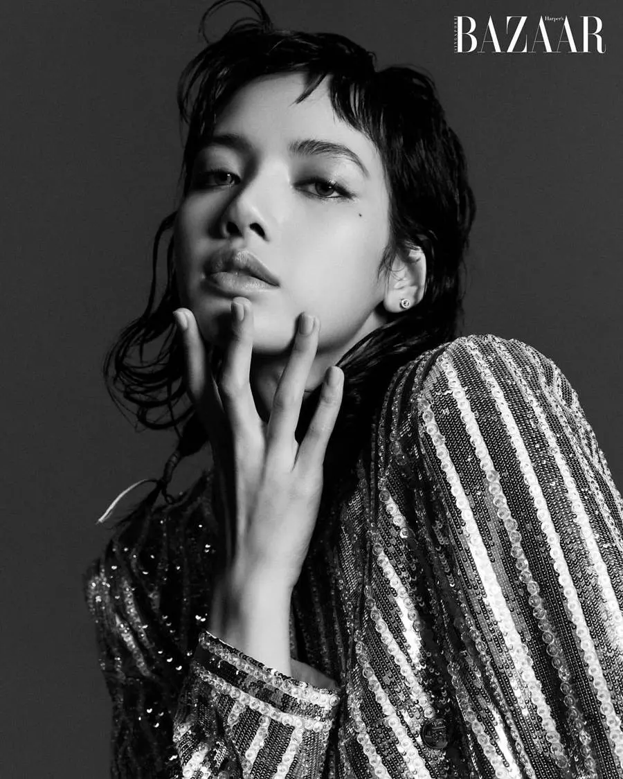 (BLACKPINK) LISA @ Harper's BAZAAR Singapore March 2023