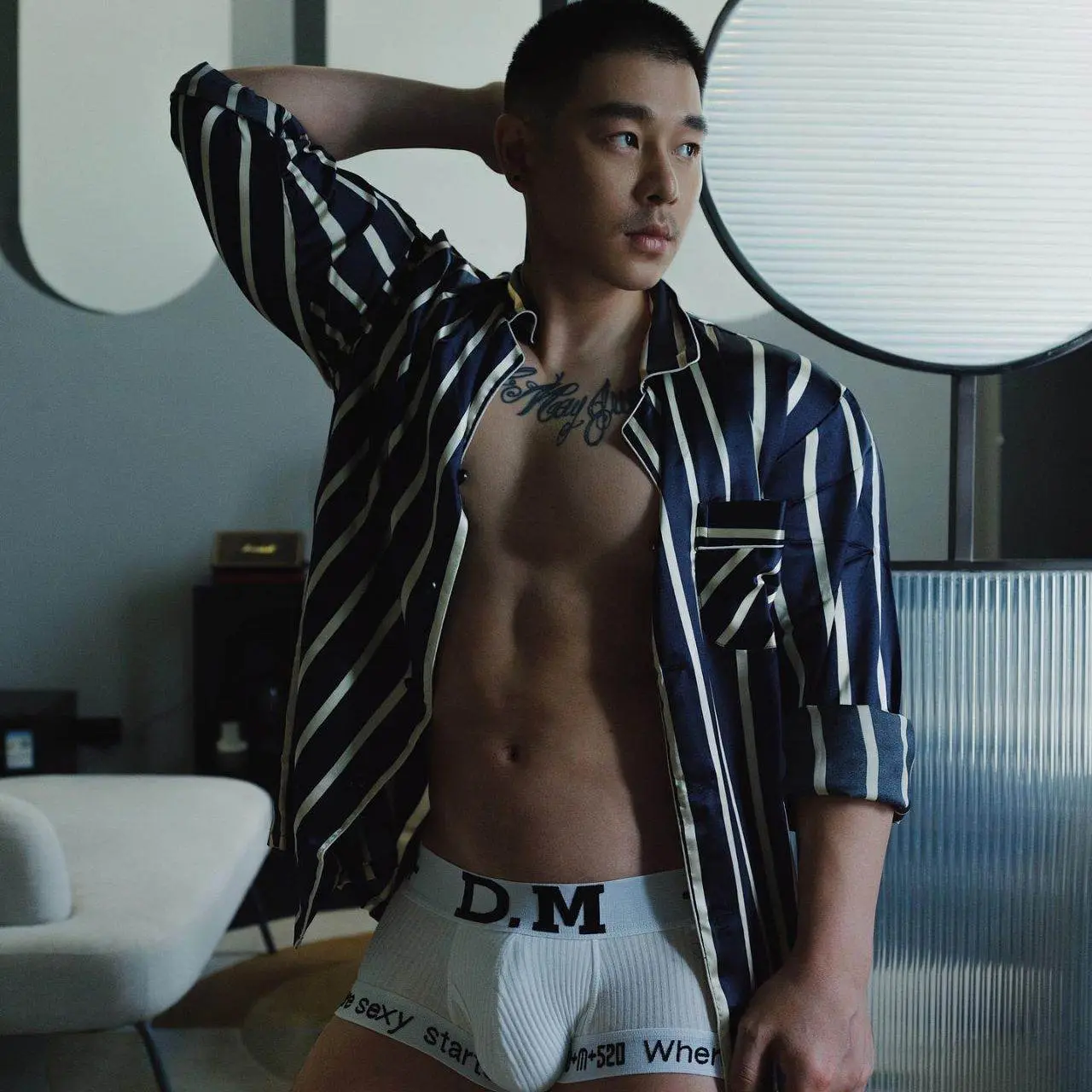 หล่อล่ำงานดี