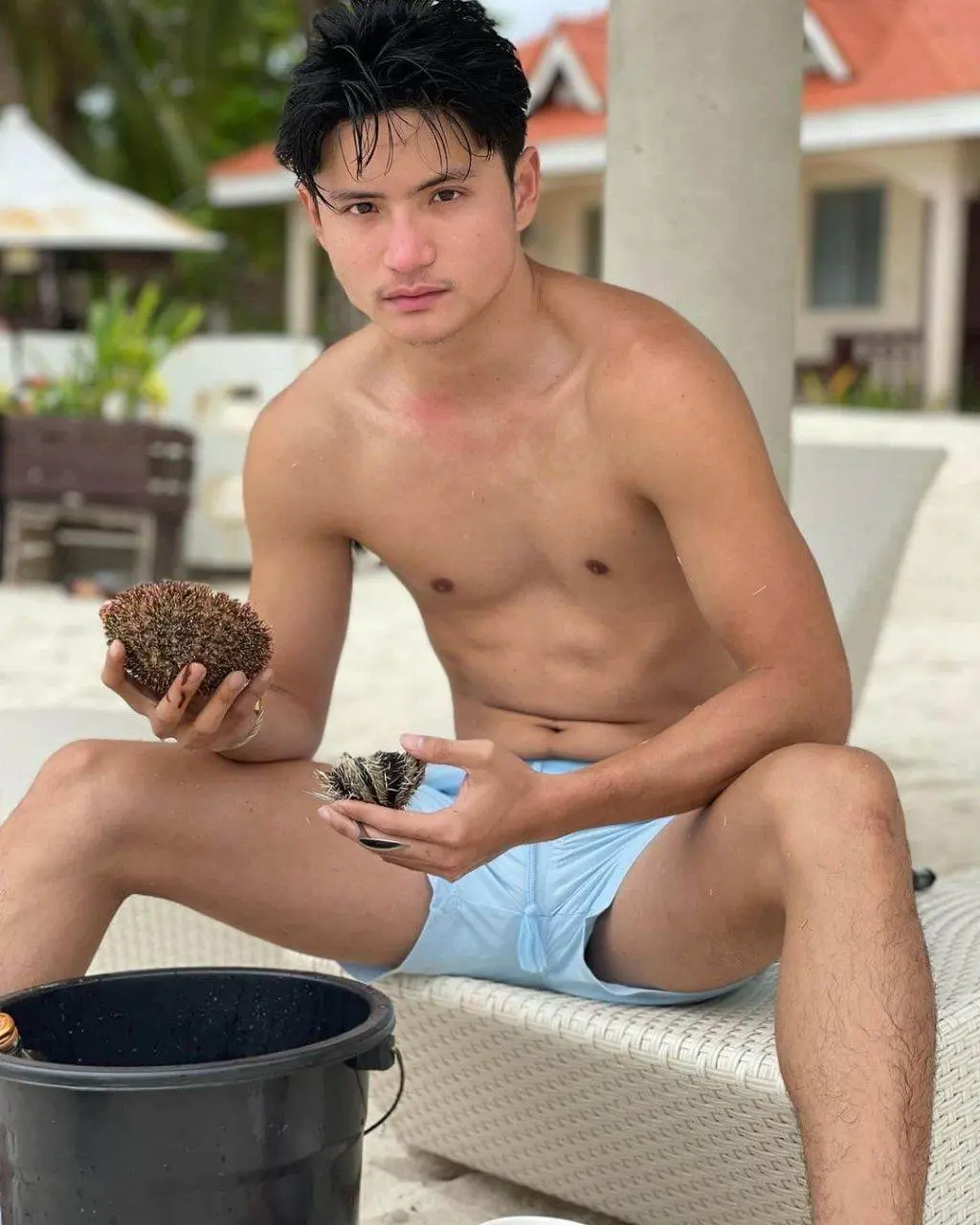 หล่อล่ำงานดี