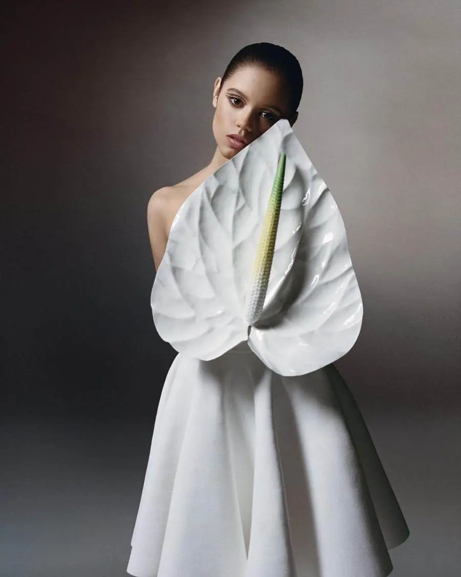 Jenna Ortega @ ELLE US April 2023