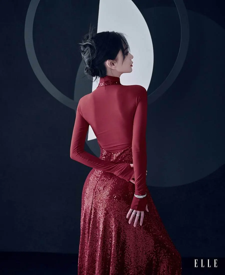 Angelababy @ ELLE Singapore March 2023