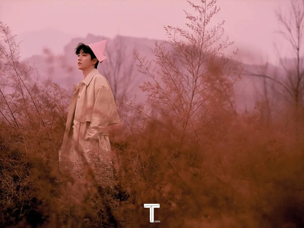 Karry Wang @ T Magazine China March 2023