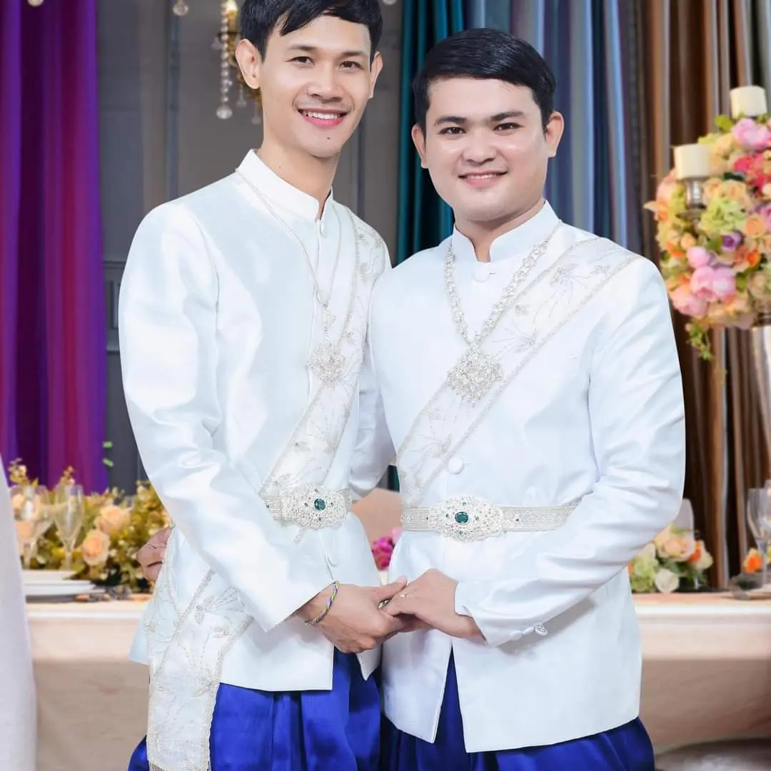 Cambodia wedding costume💖💖.Cambodia history. รักไม่มีพรมแดน