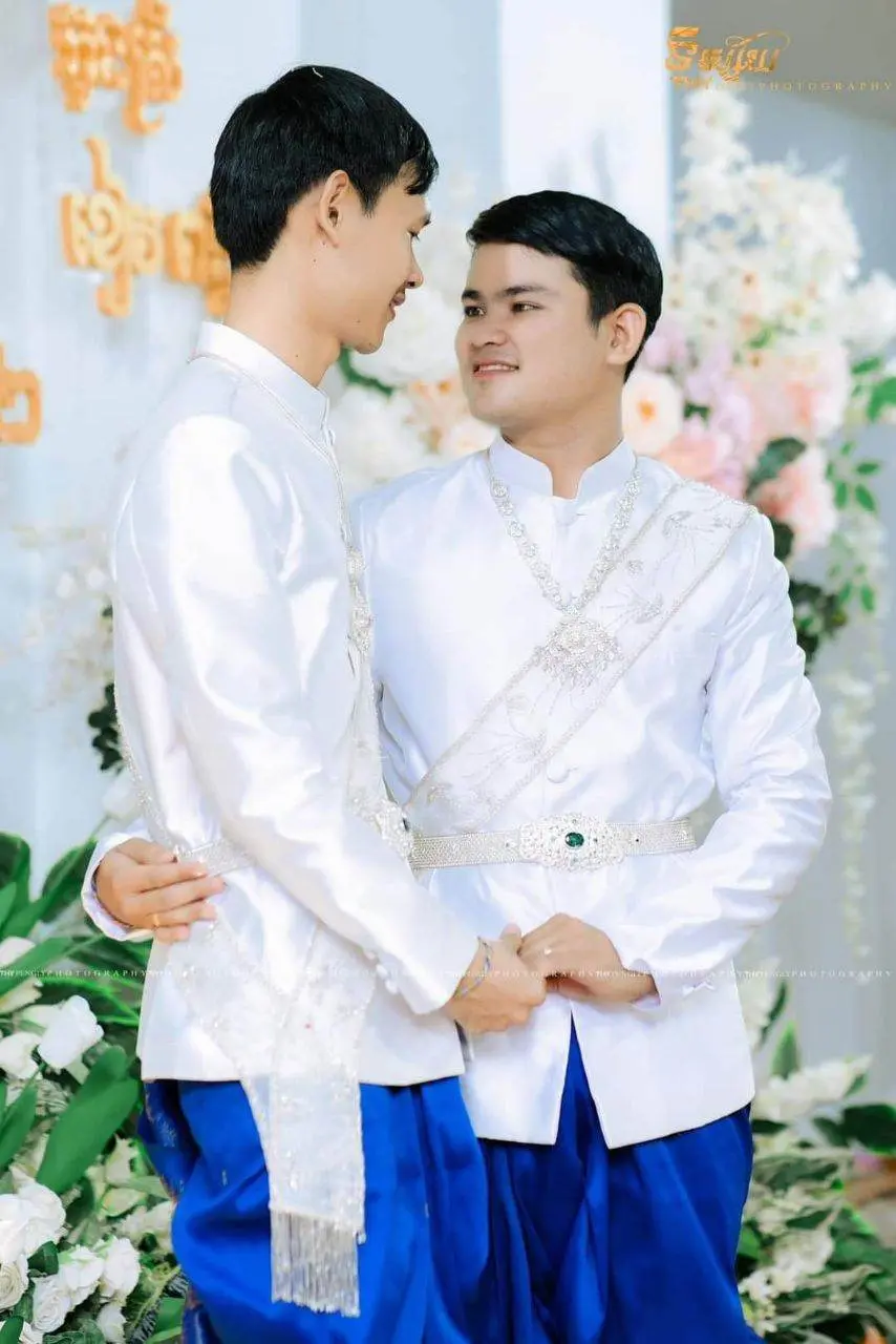 Cambodia wedding costume💖💖.Cambodia history. รักไม่มีพรมแดน