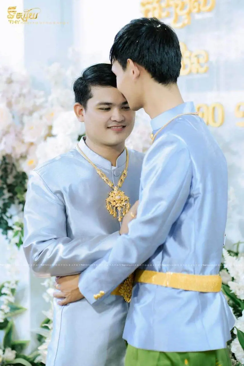 Cambodia wedding costume💖💖.Cambodia history. รักไม่มีพรมแดน