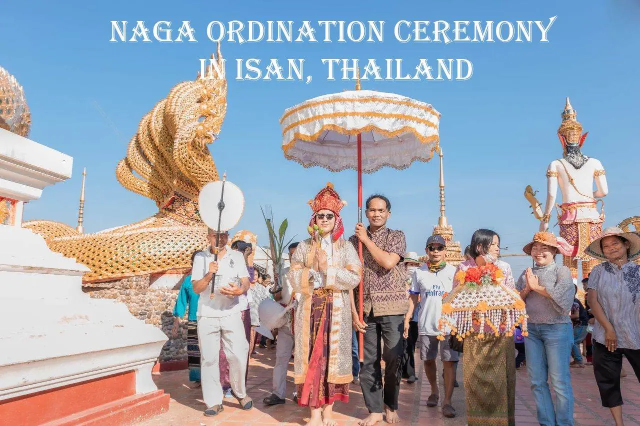 Naga Ordination Ceremony in Isan | THAILAND 🇹🇭