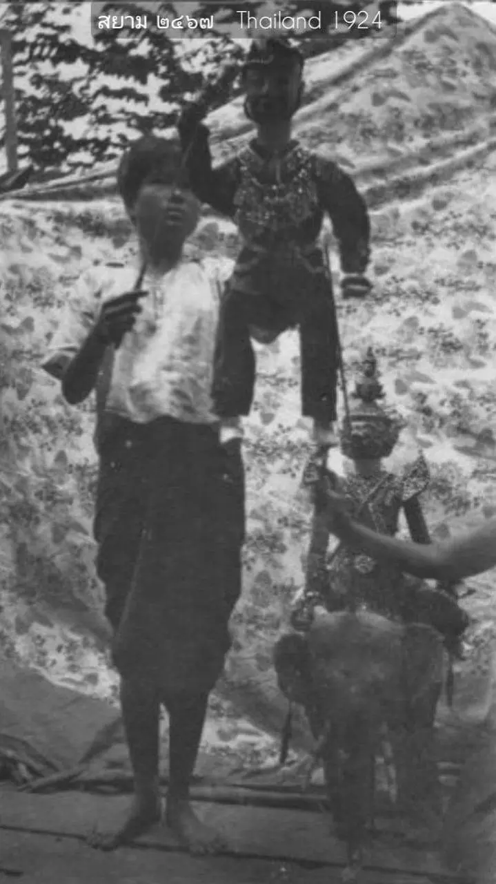 🇹🇭Thai puppets show the Ramakien (Ramayana) in the 1924