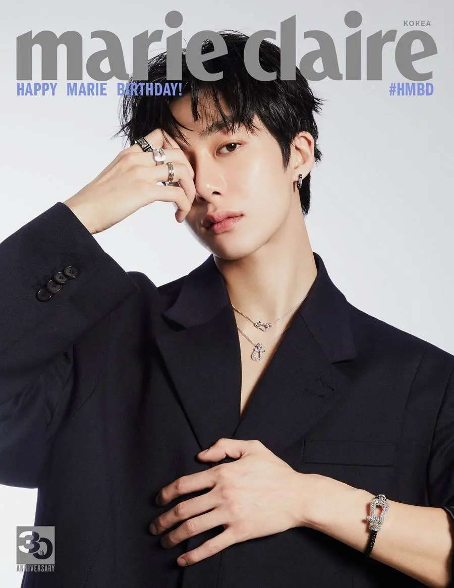 Hyungwon @ Marie Claire Korea March 2023 (30th Anniversary Issue)
