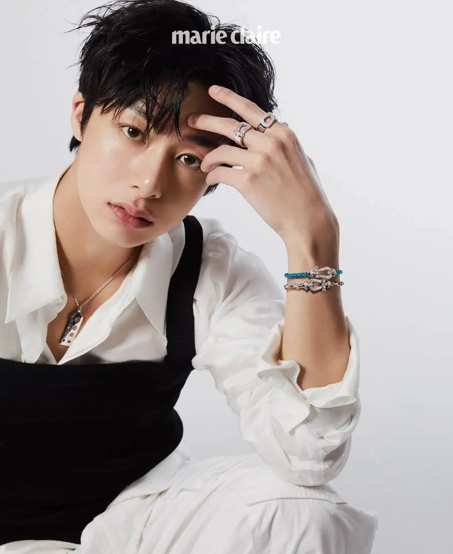 Hyungwon @ Marie Claire Korea March 2023 (30th Anniversary Issue)