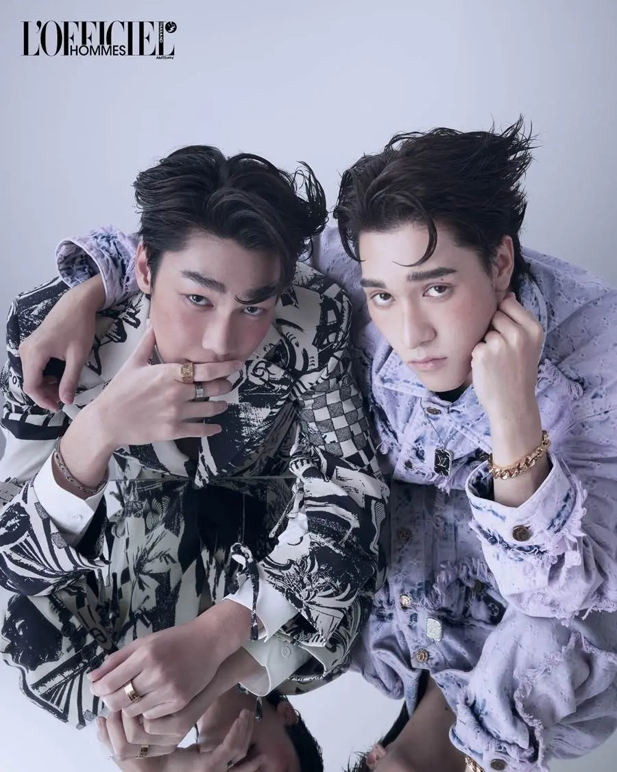 ดิว-จิรวรรตน์ & นานิ-หิรัญกฤษฎิ์ @ L'Officiel Hommes Thailand March 2023