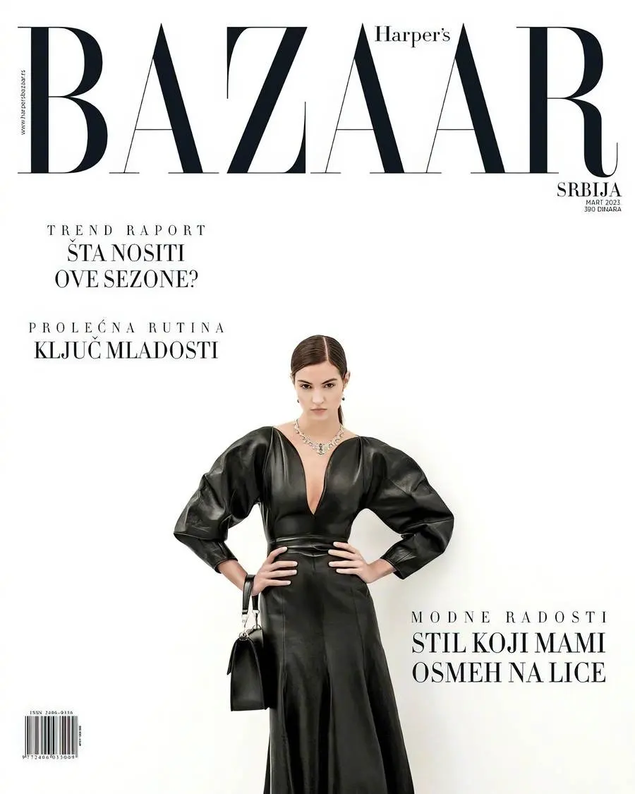 Camille Hurel @ Harper's BAZAAR Serbia March 2023